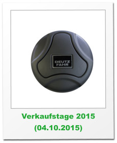 Verkaufstage 2015(04.10.2015)